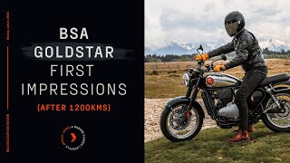 BSA Goldstar  First Impressions 1200km Review [upl. by Eleazar]