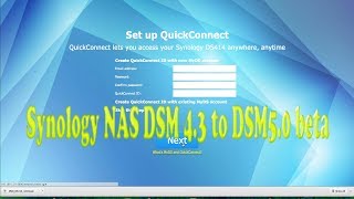 2014 Synology DS414 Part 4 DSM 50 beta Upgrade [upl. by Aihsemak]