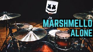 Marshmello  Alone  Matt McGuire Drum Cover [upl. by Nerreg703]