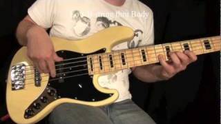 Bass Club Chicago Demos  Mike Lull M5V 5 string Jazz [upl. by Einot]