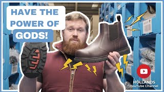 Have the POWER of a GOD ONLY when WEARING THESE BOOTS  Hoggs of Fife Zeus Safety Dealer Boots [upl. by Lrad615]