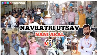 Navratri utsav nani aral navratri vlog aral village creator daily vlogger comedy funny art [upl. by Einot336]