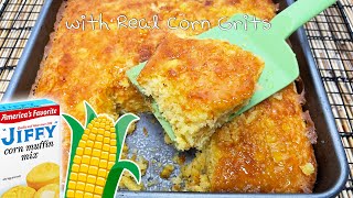 How to Make the MOISTEST JIFFY CORNBREAD 🌽🍞😮  Jiffy Corn Bread Recipe  Jiffy Cornbread Hacks [upl. by Redliw712]