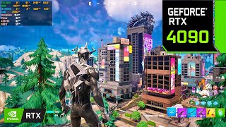 Fortnite  RTX 4090 24GB  4K Maximum Settings RTX ON  DLSS OFF [upl. by Ronile946]