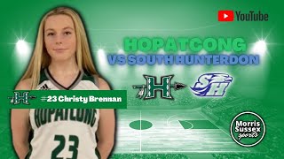 Girls Basketball Hopatcong vs South Hunterdon [upl. by Abihsat187]