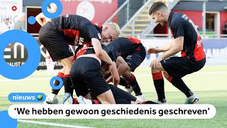 Almere City gaat voor het eerst in de eredivisie spelen [upl. by Dorsey]