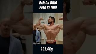 RAMON DINO 🦖 PESAJE OLYMPIA 2024 ⭕ mrolympia2024 ramondino [upl. by Enaitsirhc]