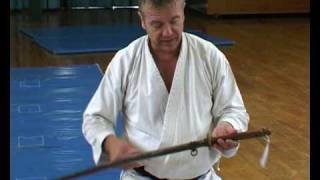 Tom Hills Karate Dojo Traditional weapons Katana Swords Part 2 [upl. by Arakal]