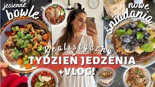 🌱Co jem w ciągu TYGODNIA ✔️ REALISTYCZNIE  Wege bowle🥙 sernik i deserki ala tiramisu 🍰 owsianki 😋 [upl. by Joaquin]