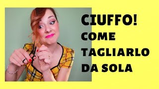 COME TAGLIARE IL CIUFFO DA SOLA [upl. by Lionel505]