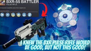 Bxr55 crafted quotgod rollquot pvp I think Ive found my new main loadout Destiny 2 season of plunder [upl. by Astri847]