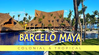 Barceló Maya Colonial amp Tropical Allinclusive resort Mexico 🇲🇽 Riviera Maya [upl. by Ailekat]