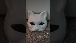 Made a tiger mask animalmask masks tiger tigermask therian therianmask [upl. by Lomaj139]