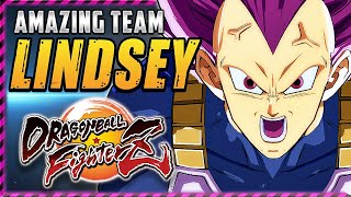 DBFZ ⚡ LINDSEY ➤ AMAZING TEAM ⚡【Dragon Ball FighterZ】 unclebardockDB [upl. by Peskoff]