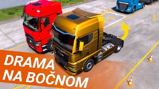 Polažem VOZAČKI ZA KAMION u ETS 2 Driving Academy [upl. by Ianaj272]