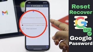 Recover Google Account Password on iPhone  Reset Forgotten Gmail Password 2022 [upl. by Landa592]