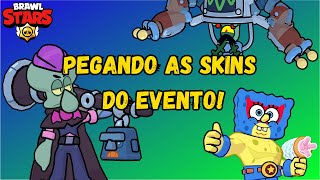 Liberei as skins do Mortis Lula Molusco Darryl Plankton e el Primo Bob esponja no Brawl Stars [upl. by Tenay]