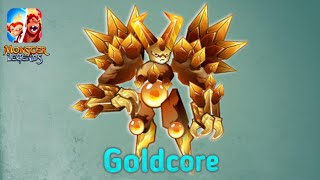 How to breed Goldcore in Monster Legends [upl. by Lange]