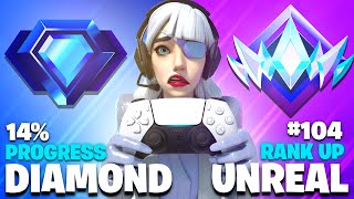 Diamond to Unreal SPEEDRUN Fortnite Ranked [upl. by Arjan]