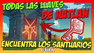 ✅🗝️Cómo conseguir LAS 10 LLAVES de los SANTUARIOS de NATLAN en Genshin Impact🗝️ [upl. by Eimarrej179]