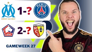 Ligue 1 Gameweek 27 Predictions amp Betting Tips  Marseille vs PSG [upl. by Nivalc224]