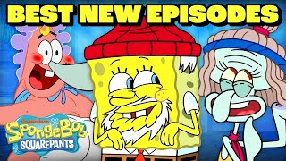 Best of NEW SpongeBob Episodes Part 2  1 Hour Compilation  SpongeBob [upl. by Eimareg260]