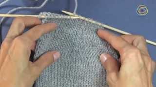 Tutorial zu den Grundtechniken des Strickens Abnehmen von Maschen [upl. by Zampino541]