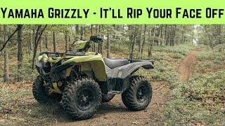 Yamaha Grizzly 700  2Year Review and Trail Rip  Why its a Fan Favorite [upl. by Elliven]