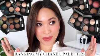 ✨RANKING MY CHANEL PALETTES✨EVERYDAY EDIT✨ [upl. by Oflodor]