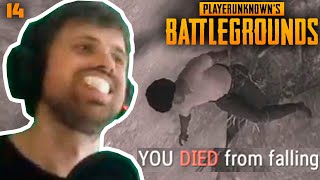 Forsen jumps into water 🪣 PUBG 14 [upl. by Seessel]