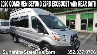 New 2020 Coachmen Beyond CrossFit 22RB Ecoboost Class B RV w Rear Bath [upl. by Liva962]