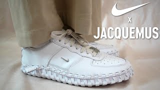 I DID NOT expect this  NIKE x JACQUEMUS J FORCE 1 Review amp On Feet [upl. by Revert879]