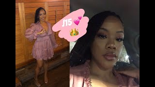 Vlog  My first J15 Alpha Kappa Alpha My take on Denouncing videos  Leaux Johnson [upl. by Aleakim]