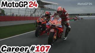 MotoGP 24  Career Pt 107 I Finally Feel Good At Silverstone [upl. by Geaghan]