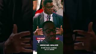 Herschel Walker Speaks at Trump Rally in Macon GA [upl. by Bilski]