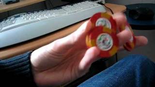 5 chip butterfly slow motion [upl. by Dranyar359]