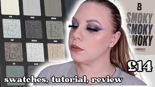 NEW BEAUTY BAY SMOKY PALETTE  swatches tutorial amp review  makeupwithalixkate [upl. by Swope]