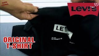 levis tshirt original  Made in bangladesmodel baru❓ [upl. by Enyrehtac]