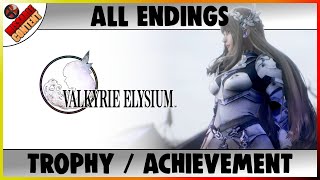 VALKYRIE ELYSIUM  All Endings Guide Unbound Possibilities Trophy  Achievement Walkthrough [upl. by Brecher]