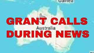 Grant From Australia Calls In To The quotUnfrozenquot News [upl. by Fillender]