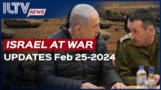 Israel Daily News– War Day 142 February 25 2024 [upl. by Cr]