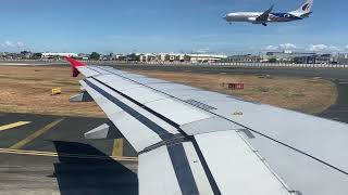 DEPARTING MANILA  Philippines AirAsia Z2223 Flight from Manila to Caticlan  RPC8967 [upl. by Mathre]