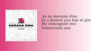 MARAMA Marama Dina Lyrics [upl. by Zipporah]