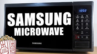 Samsung Microwave Oven 23L with Grill MG23J5133AK  MW5100J  Unboxing amp Test [upl. by Janela727]