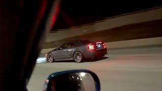 Turbo Integra battles 700HP Cobra  1000hp Vette amp more [upl. by Hnoj]