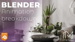 Blender Archvis Tips amp Tricks  Animation Breakdown  Lighting Denoising Camera settings  iMeshh [upl. by Mashe]