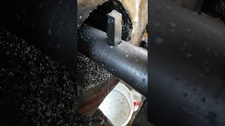 DOZERS DEEPER STICK LINE BORING MACHINING TO SMOOTHEN THE WELD REPAIRED DAMAGED HOLE SET UPS [upl. by Hally]