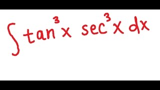 Integration of tan3 x sec3 x [upl. by Angelika]