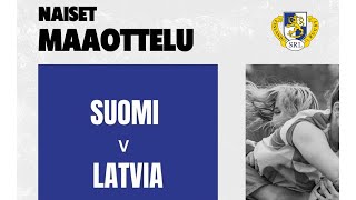 Suomi vs Latvia Naisten harjoitusmaaottelu 211023 [upl. by Esch]