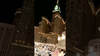 Clock tawer in makkah makkah madina islami status arabic cover naat  naatstuts [upl. by Netsirhk887]